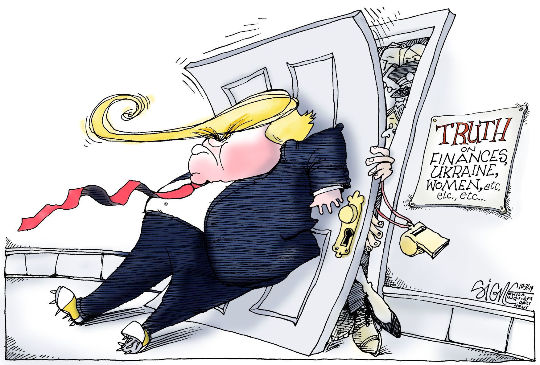 Signe Wilkinson cartoon